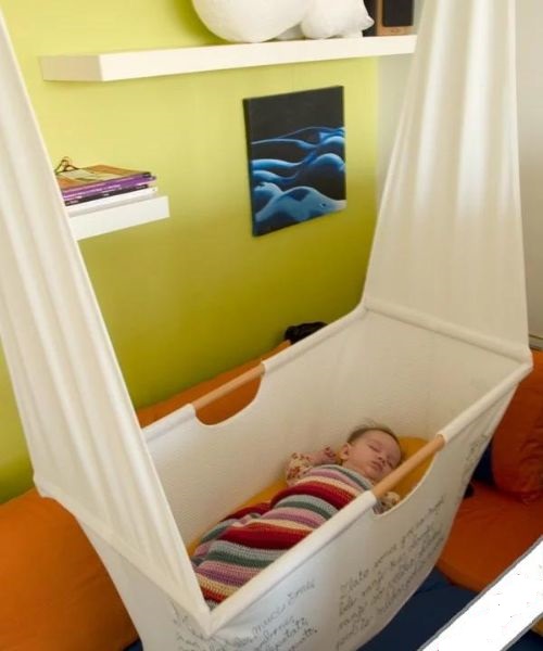 DIY Hangende Stoffkrippe