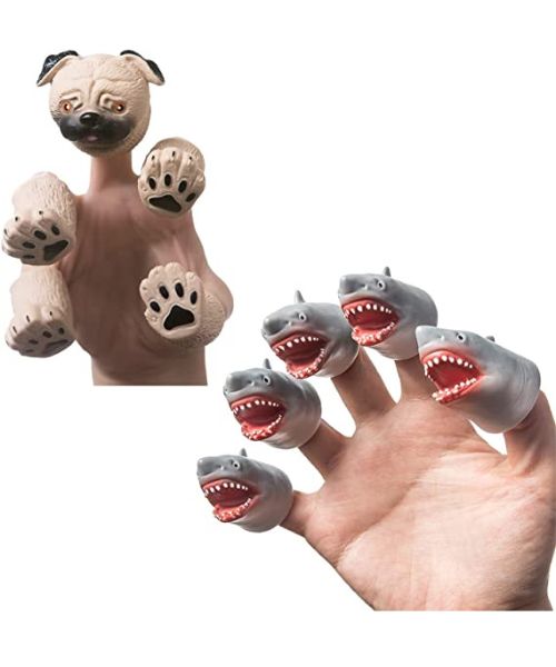 Tier-Fingerpuppe Hand