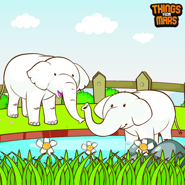 Coole Weisse Elefant geschenke, die Lachen und Spaß verbreiten
