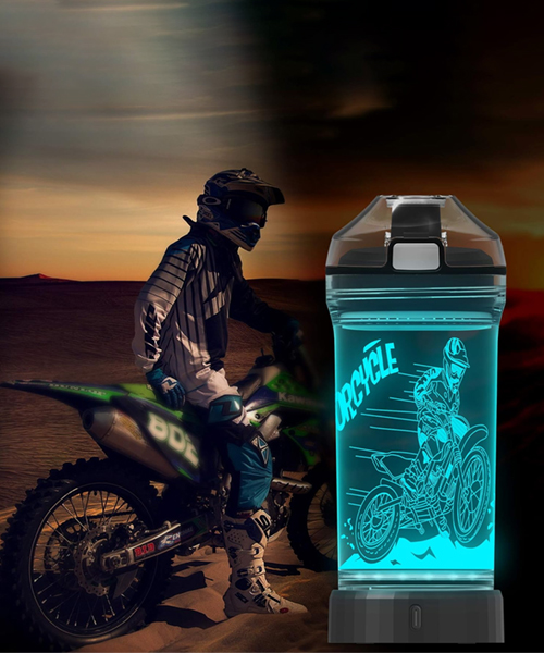 Dirt Bike Wasser Flasche