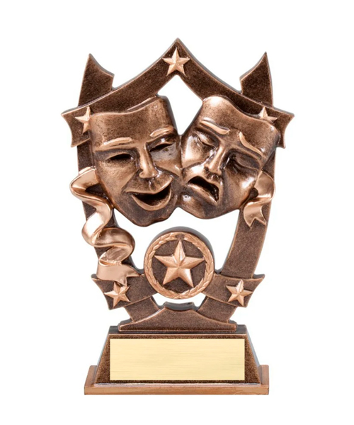 Drama 3D Gold Sports Stars Auszeichnung