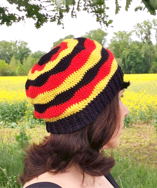 Haekel muster Germany Muetze