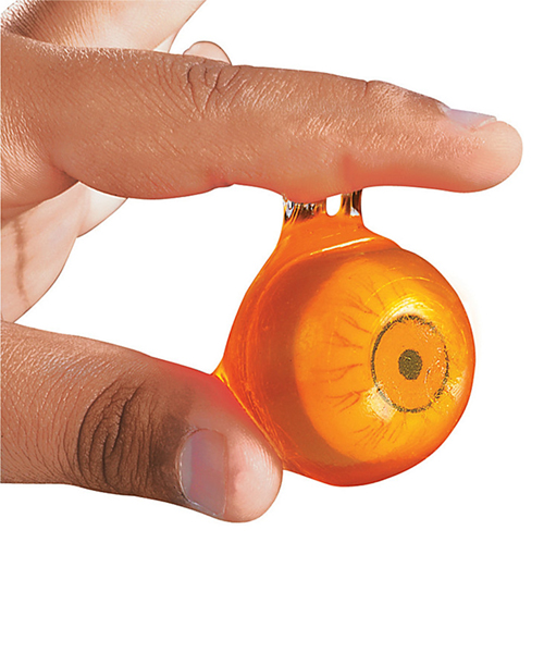 Klebrige Gluhen Augapfel