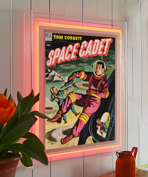 Sci-fi Comik Kunst Druck